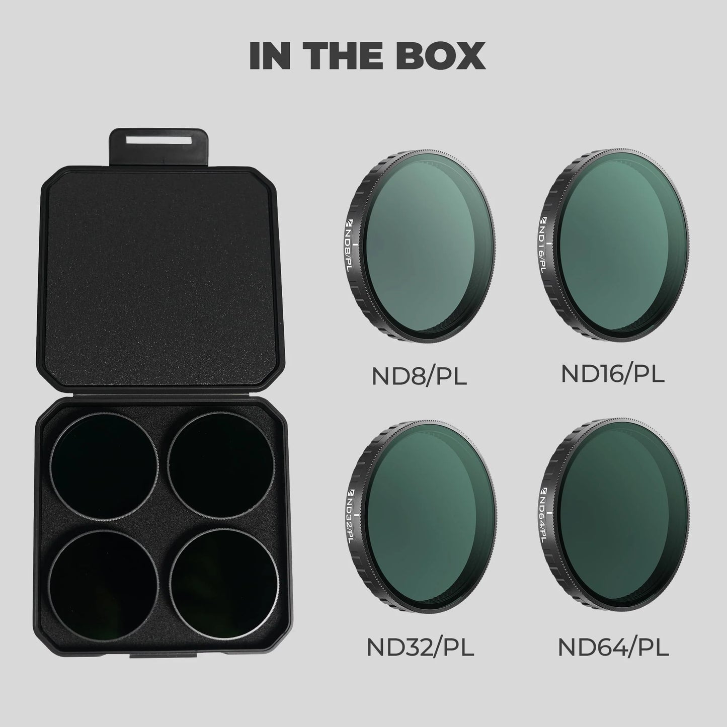 Freewell DJI Osmo Action 6 ND/PL Filters 4Pack