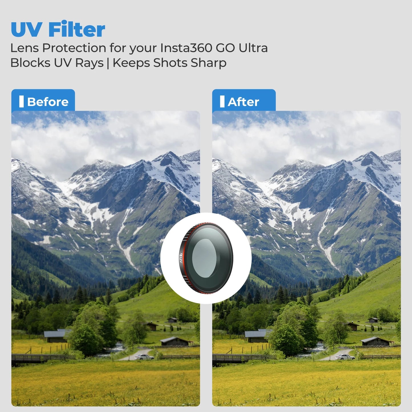 Freewell Insta360 GO Ultra Filters Mega 10 Pack