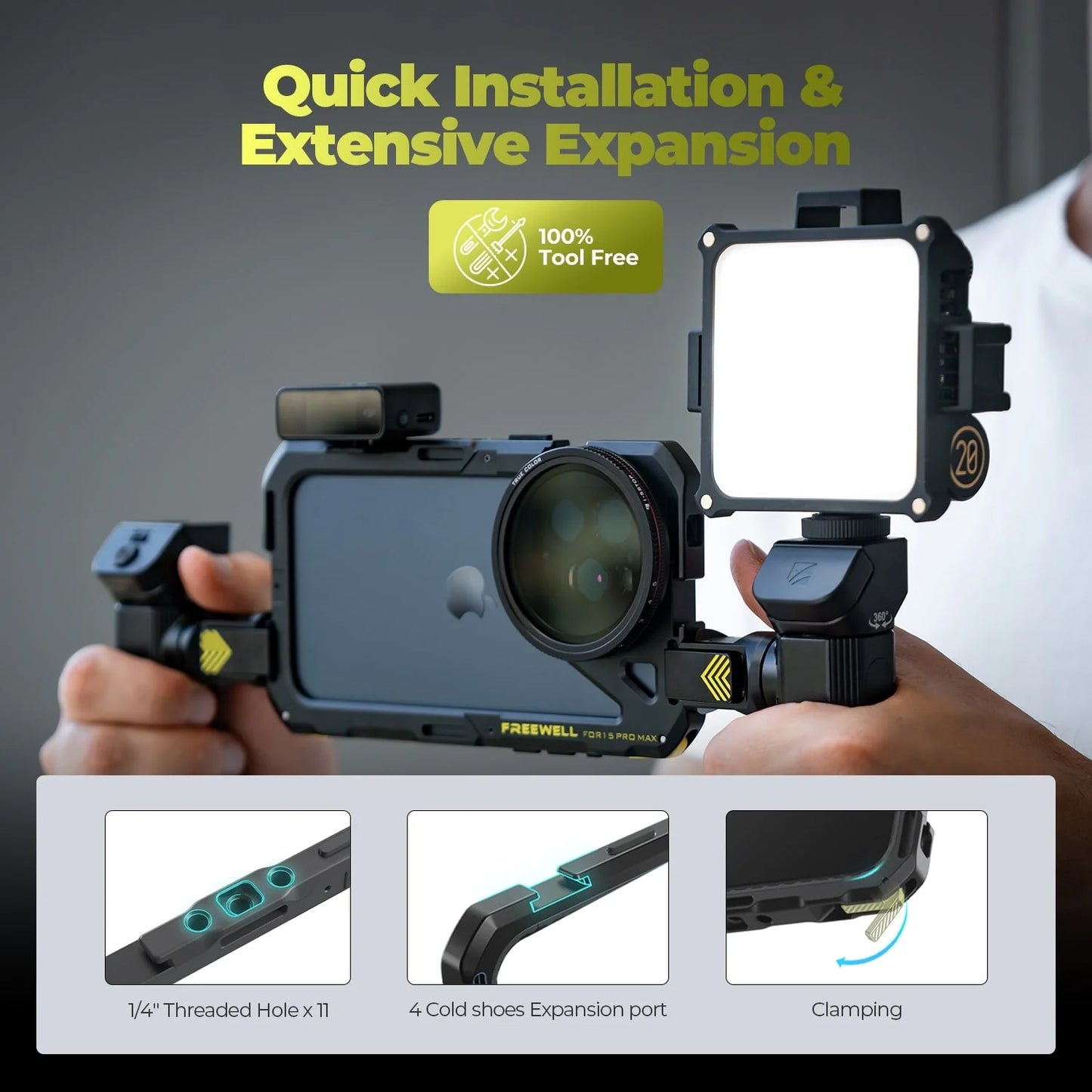 Freewell iPhone Genius Rig