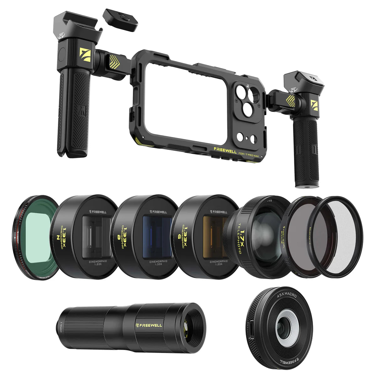 Freewell iPhone Genius Rig – Phone Optics Freewell iPhone Genius Rig – Phone Optics