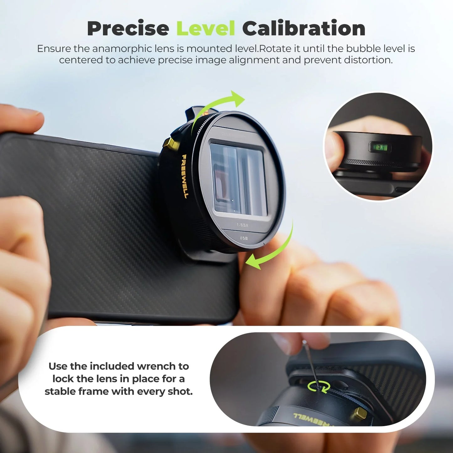 Steven Divish 1.55x Pro Cine Anamorphic 3 in 1