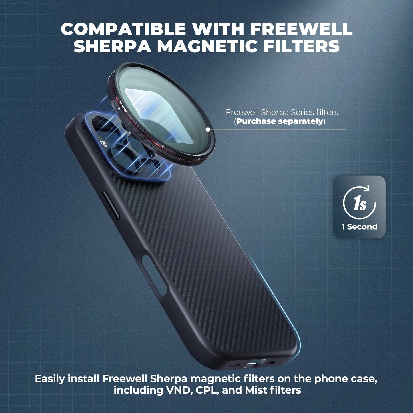 Freewell Pro Filmmaker Case for iPhone
